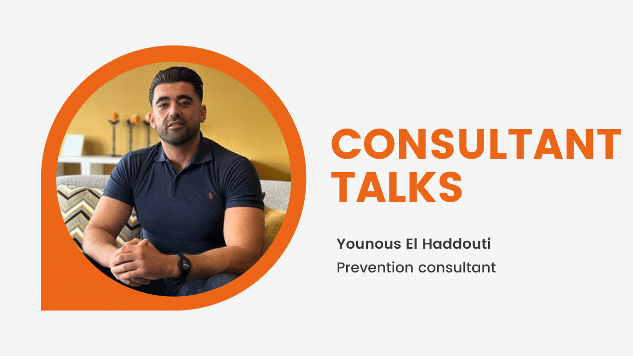 Consultant Younous talks about his career as a prevention and safety adviser.